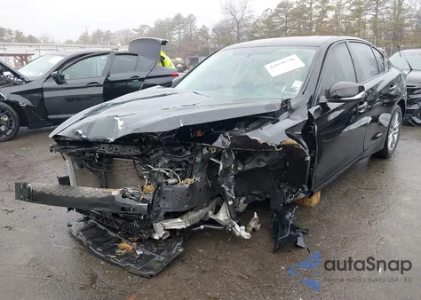 2015 Infiniti Q50 Premium из США, поврежденный, VIN JN1BV7AP7FM344024